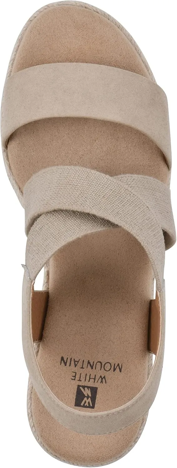 WHITE MOUNTAIN Women's Yanda Espadrille Platform Sandal