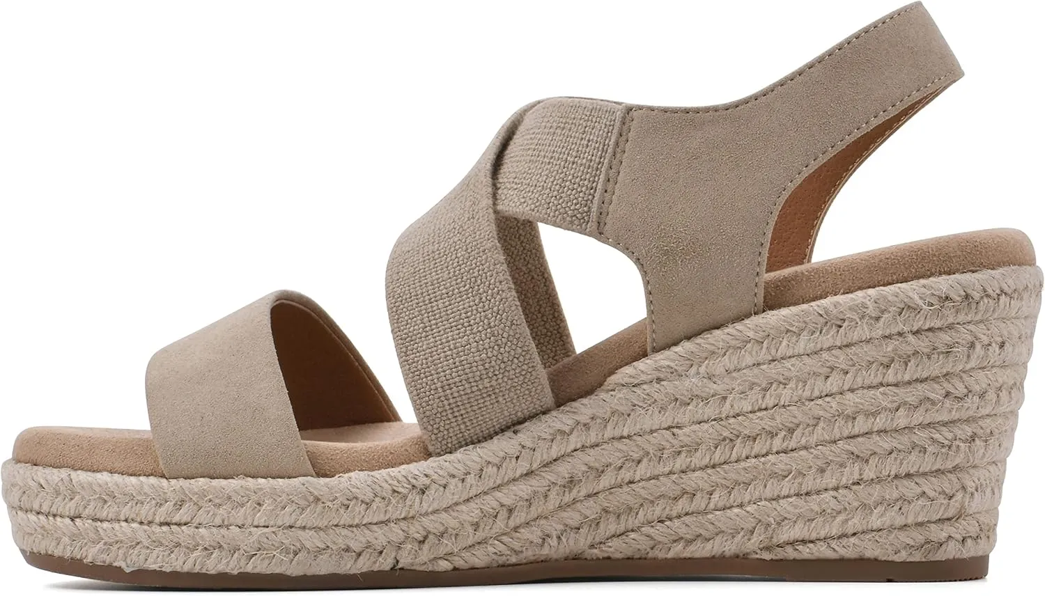 WHITE MOUNTAIN Women's Yanda Espadrille Platform Sandal