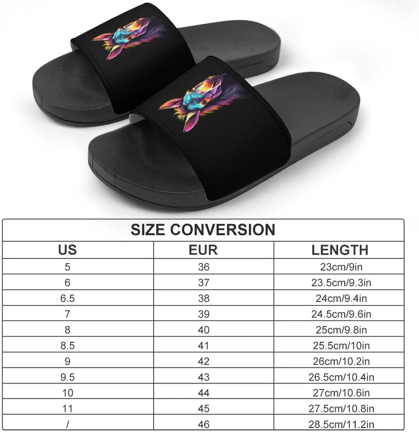 Wild Donkey PVC Home Slippers Non Slip Shower Shoes Bathroom Slippers Sandals for Women Men