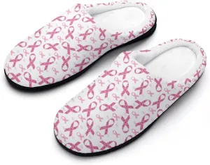 Women House Slippers Ladies Halloween Cotton Slipper Memory Foam Clog Slippers Non-Slip Sole Warm Indoor Outdoor Shoes