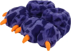 Women Plush Animal Paw Slippers Funny Novelty Bear Claw Slippers Cozy Furry Warm Memory Foam Slippers Gifts for Halloween Christmas