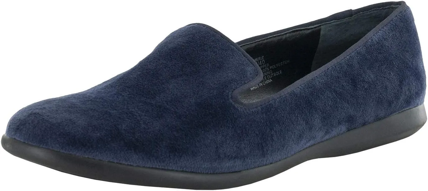 Womens Amerie Slip On Loafer Shoes, Indigo, US 10