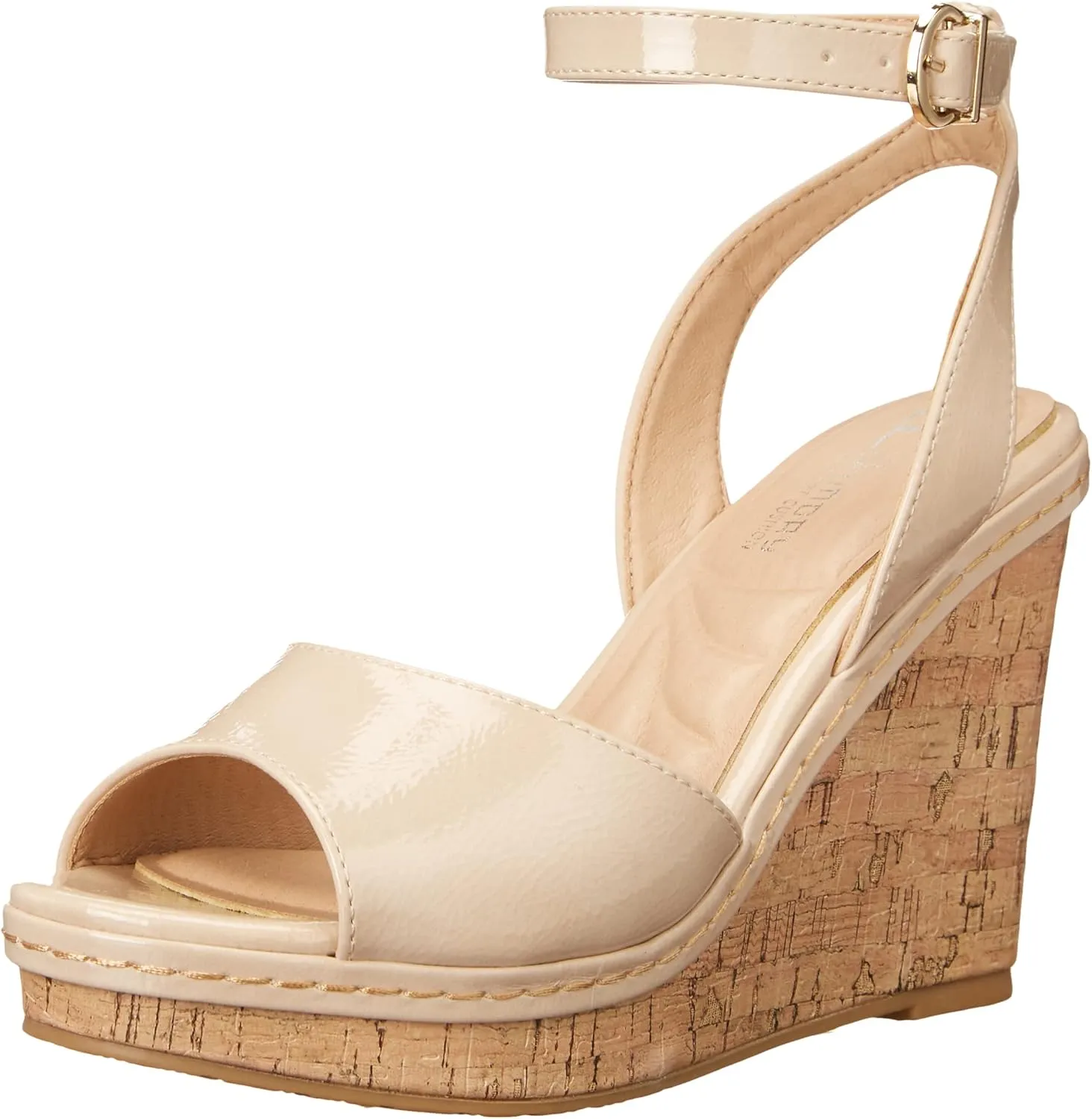 Women's Beaming Cloud Patent Wedge Sandal