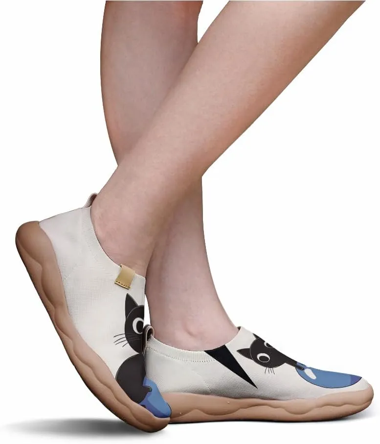 Women's Casual Art Travel Shoes, one Foot Casual Shoes, Comfortable, Lightweight and Fashionable