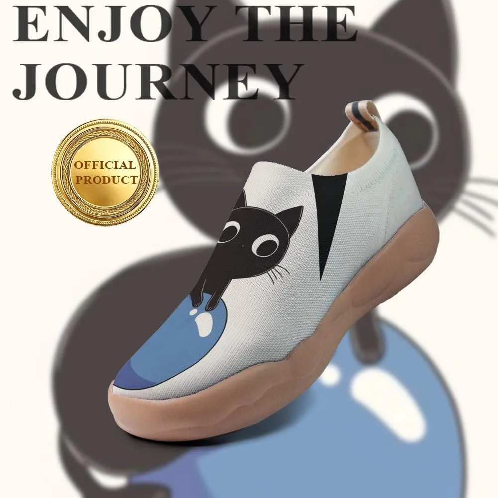 Women's Casual Art Travel Shoes, one Foot Casual Shoes, Comfortable, Lightweight and Fashionable