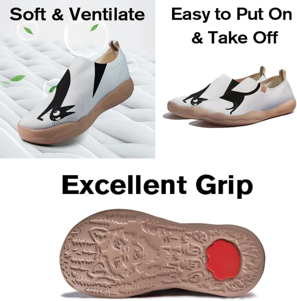Women's Casual Art Travel Shoes, one Foot Casual Shoes, Comfortable, Lightweight and Fashionable