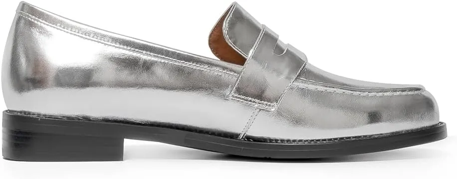 Women's Classic Flat Leather Penny Loafer