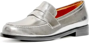 Women's Classic Flat Leather Penny Loafer