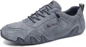 Women's Fashion Casual Walking Shoes Retro Leather Lightweight Outdoor Sports Sneakers for Hiking Trailing