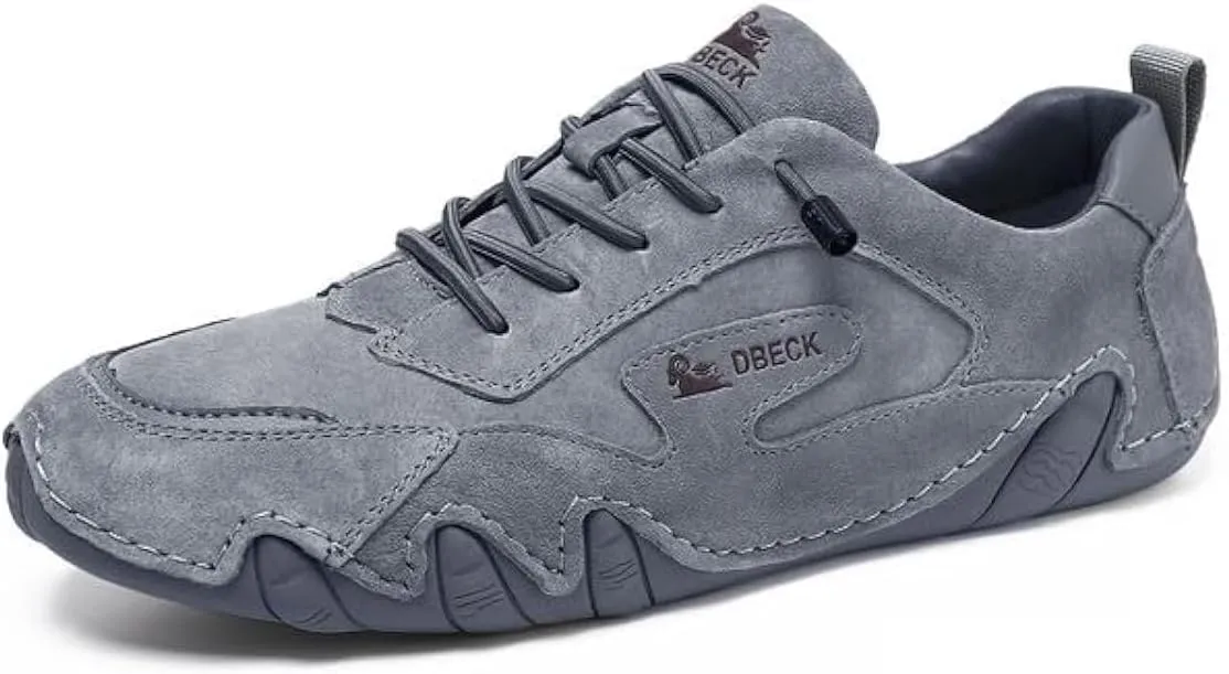 Women's Fashion Casual Walking Shoes Retro Leather Lightweight Outdoor Sports Sneakers for Hiking Trailing