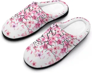 Womens Halloween Slippers Ladies Memory Foam Cotton House Slippers Hard Sole Clog Slipper Slip-On Shoes Indoor Outdoor