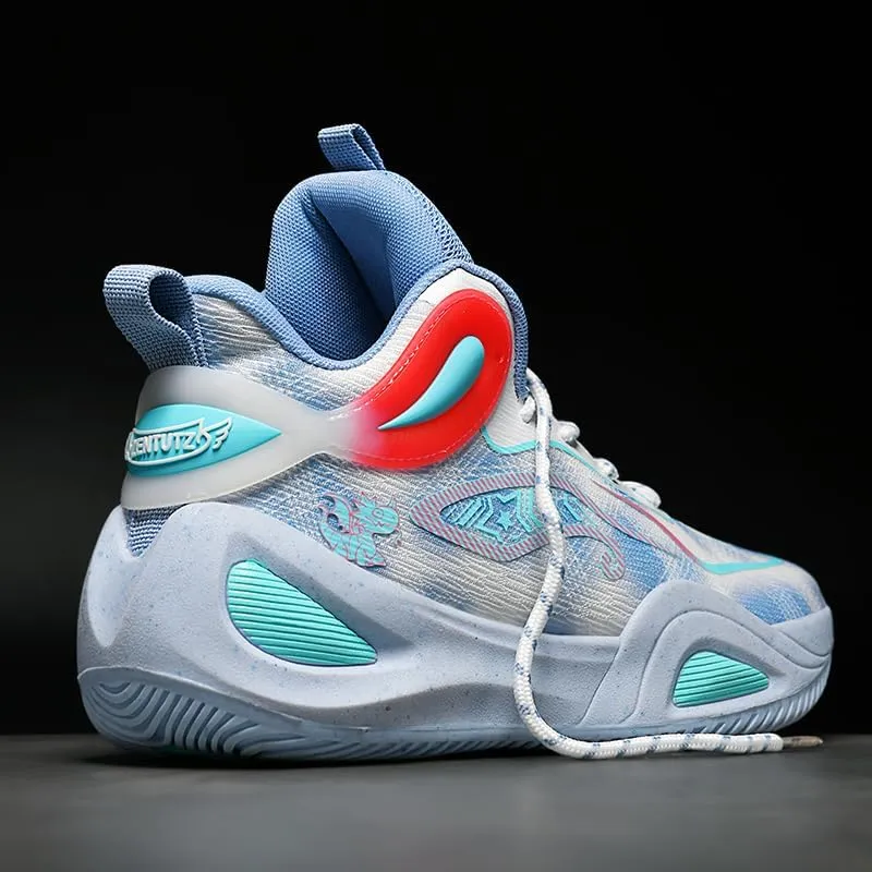 Womens Mens Basketball Shoes Fashion Breathable Athletic Sneakers Lightweight Non Slip Outdoor Sport Volleyball Shoe