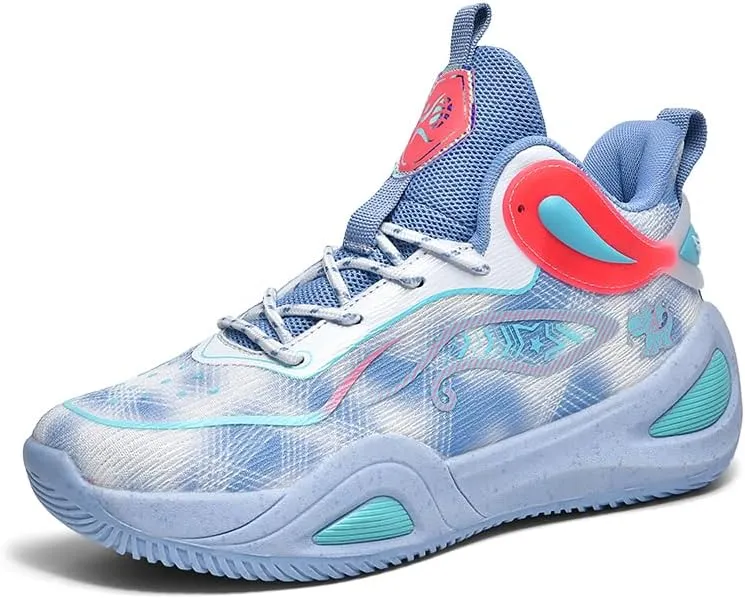 Womens Mens Basketball Shoes Fashion Breathable Athletic Sneakers Lightweight Non Slip Outdoor Sport Volleyball Shoe