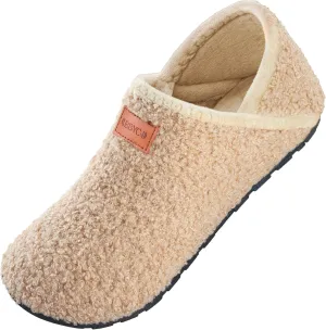 Women's Men's Fuzzy Fur Slippers Casual House Shoes Non Slip Barefoot Slipper Socks Warm Closed Back Indoor Outdoor Shoes