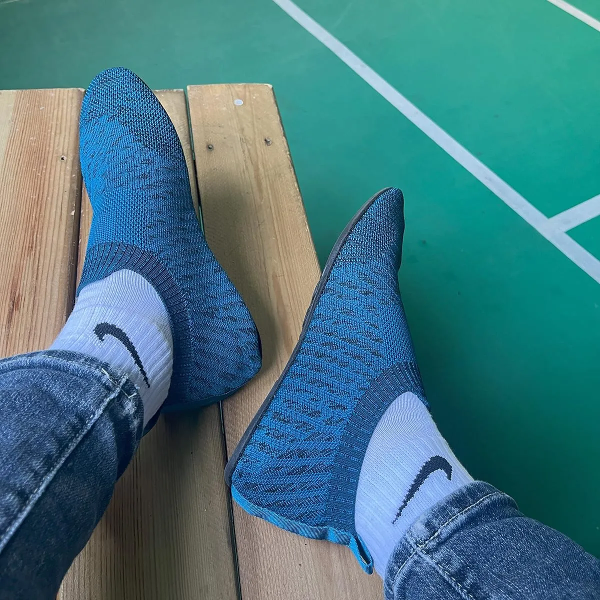 Womens Mens Slippers with Rubber Sole Ultra-Lightweight House Slipper Socks Around House Shoes Non Slip Indoor&Outdoor