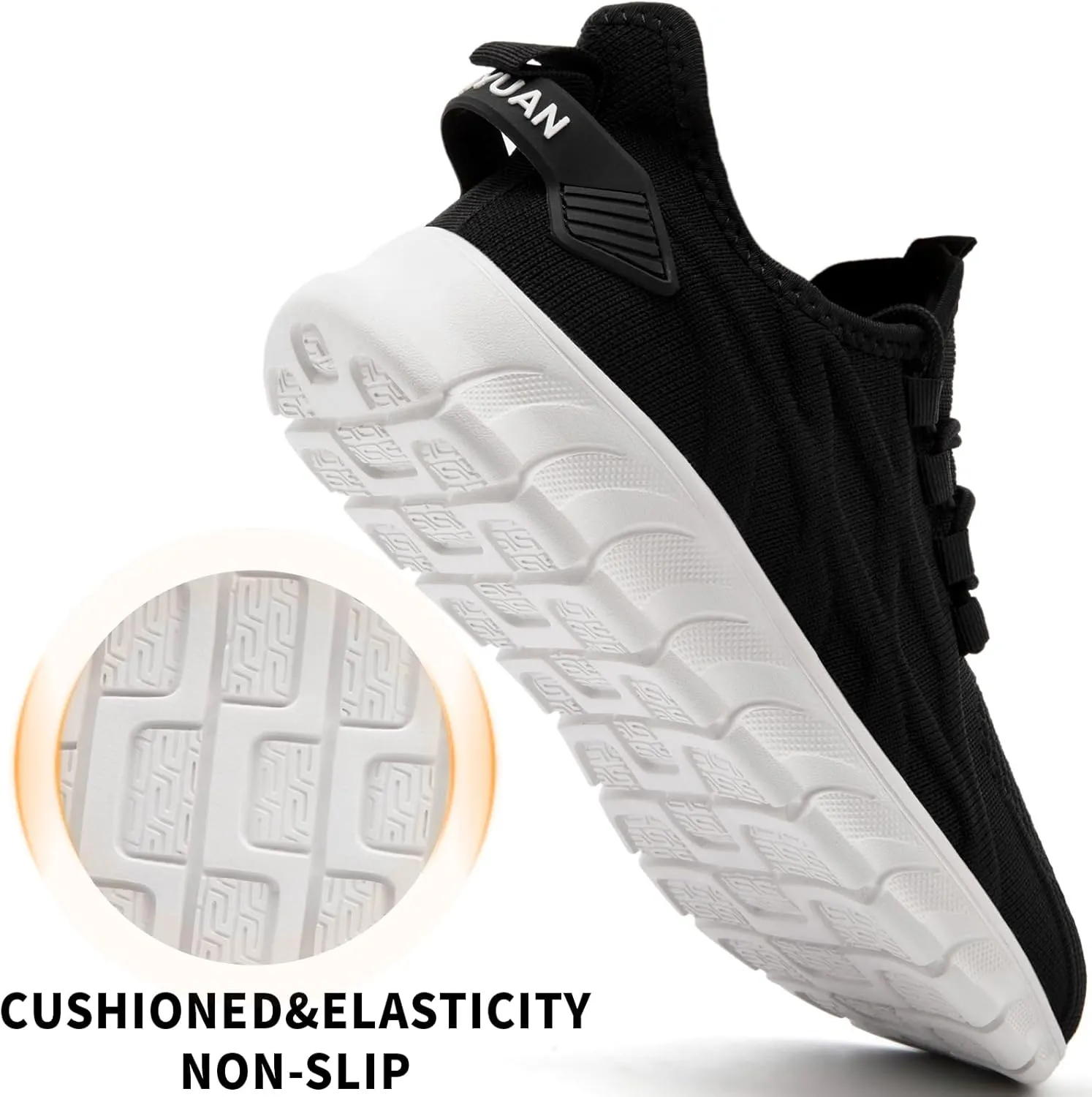 Women's Running Shoes Walking Tennis Gym Workout Slip on Athletic Fashion Sneakers Lightweight Breathable Sport Jogging Hiking Casual Shoe