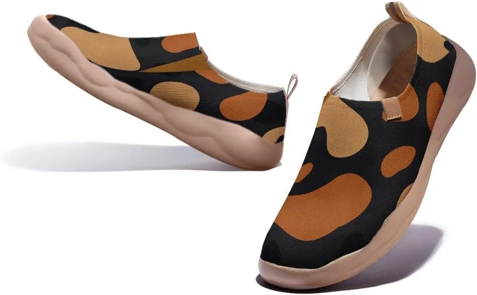 Women's Sock Slip-On Casual Loafers Travel Painted Sneakers Mesh Breathable Walking Shoes
