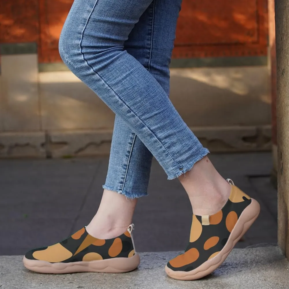 Women's Sock Slip-On Casual Loafers Travel Painted Sneakers Mesh Breathable Walking Shoes