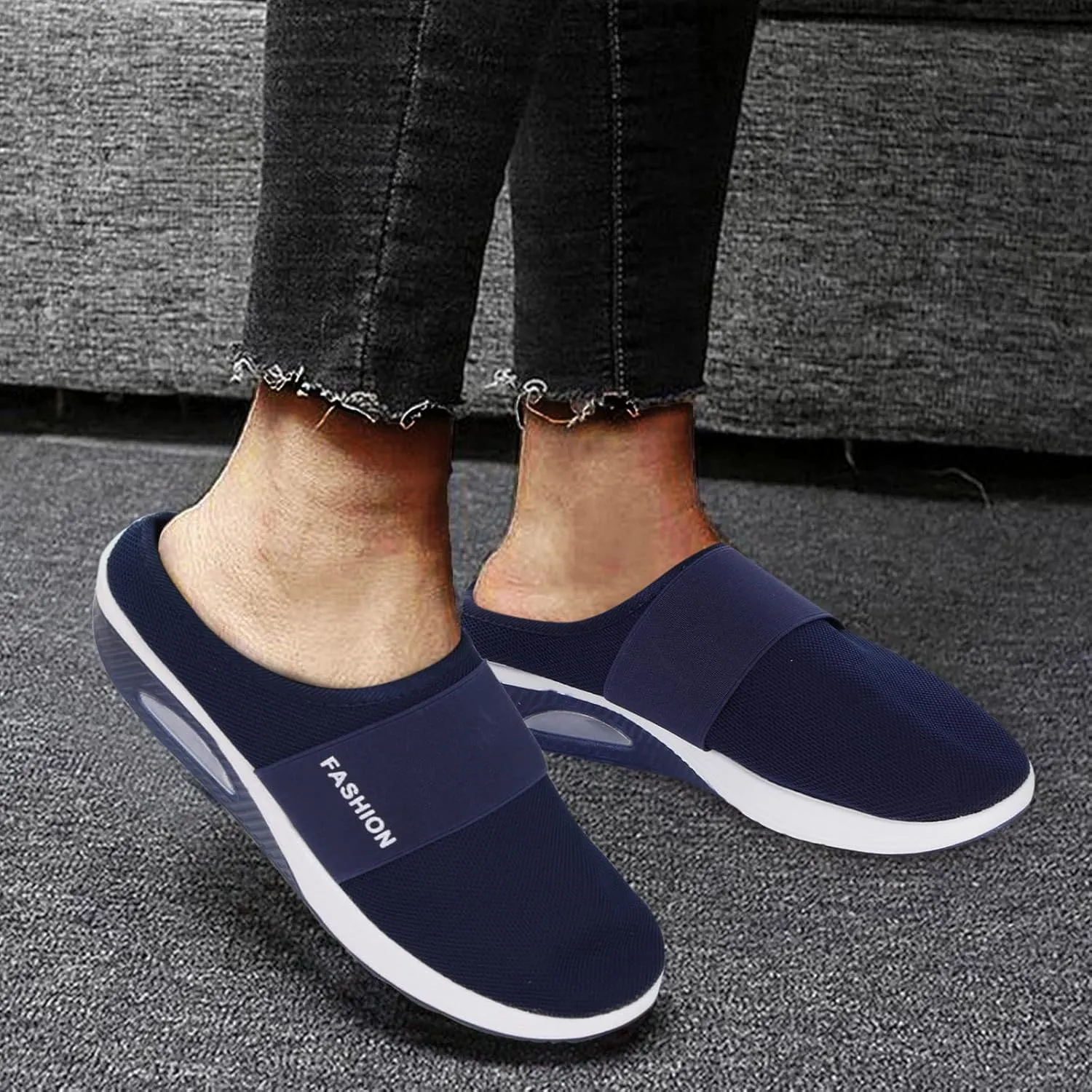Womens Summer Breathable Mesh Slippers Mens Running Shoes Jogging Women's Shoes Casual Dress Sneakers Waterproof Tennis Shoe Loafers Dress Shoe