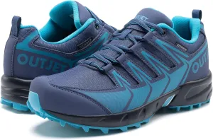 Women's Waterproof Hiking Shoes Lightweight Non-Slip Trails Walking Shoes Outdoor Sneakers