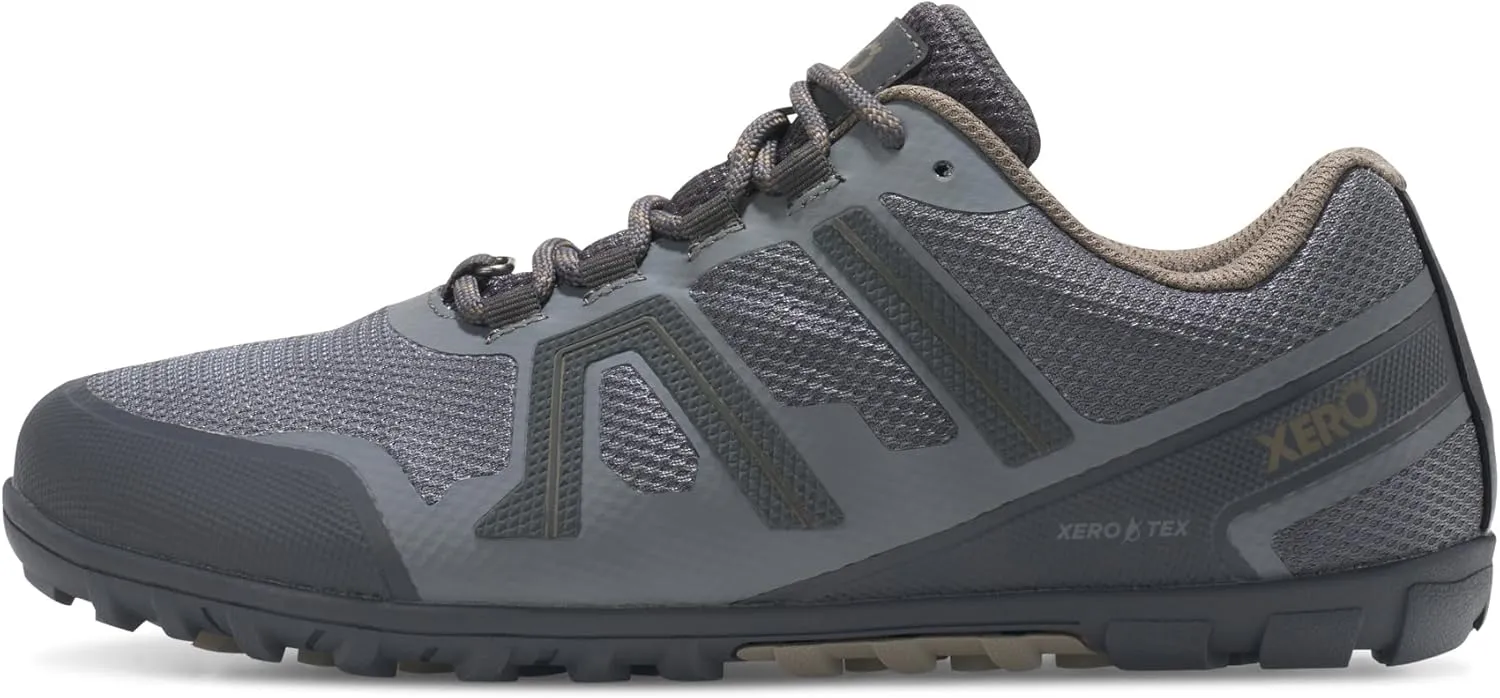 Xero Shoes Men's Mesa Trail Waterproof Barefoot Trail Run Shoe