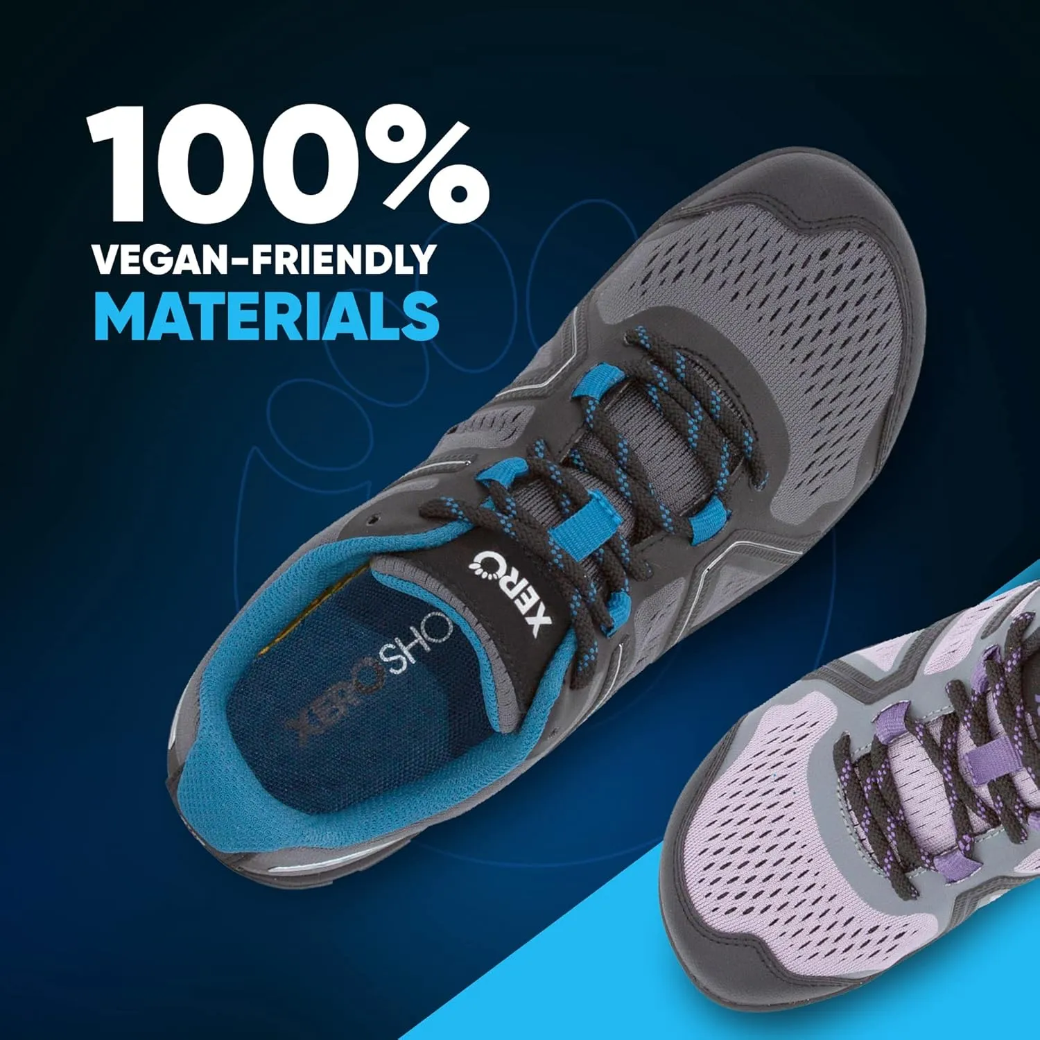 Xero Shoes Women's Mesa Trail Running Shoe - Lightweight Barefoot Trail Runner