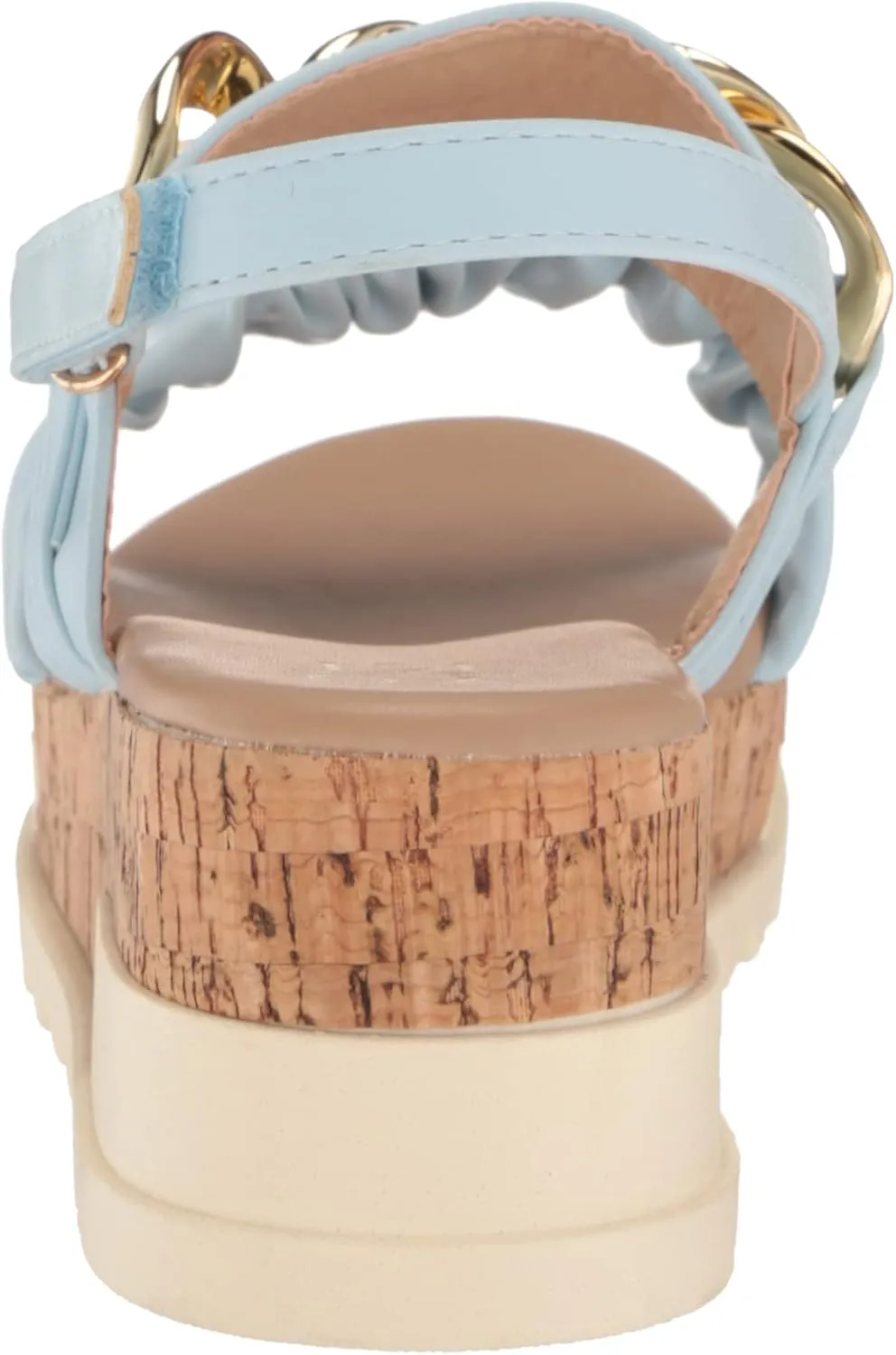 YOKI Women's Cork Platform Sandal Wedge