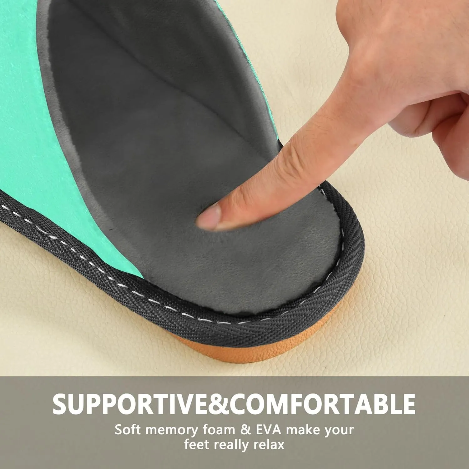 Yuiboo Slipper For Women Women Slippers Indoor Womens House Shoes Memory Foam Women House Shoes Bed Slippers For Women