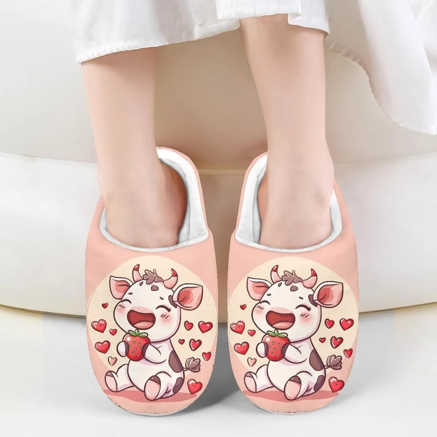 Yzaoxia Fuzzy Slippers for Kids House Slipper Shoes for Boys Girls