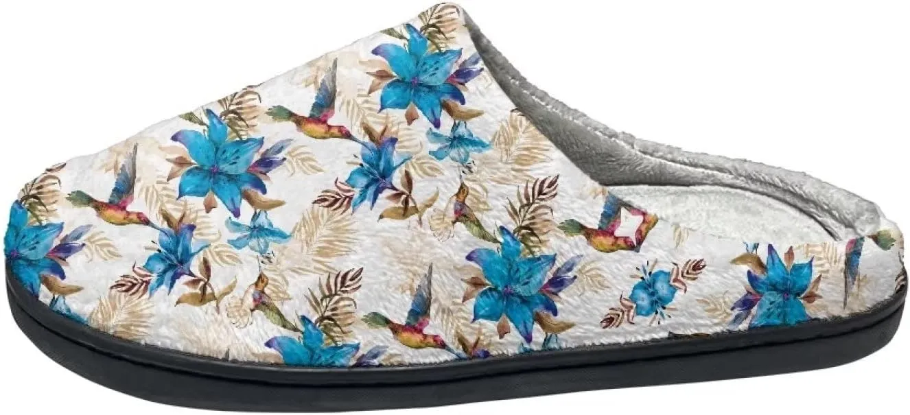 Yzaoxia House Slippers for Women Bedroom Slippers Size 5.5-12 Fuzzy Slippers Winter Girls Home Shoes