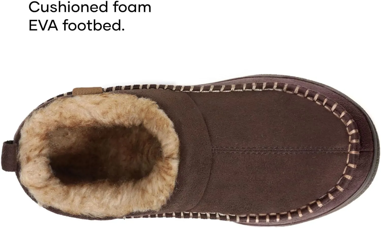 Zigzagger Men's MoCozy Moccasin Ankle Toasty House Shoes Slippers Indoor Outdoor